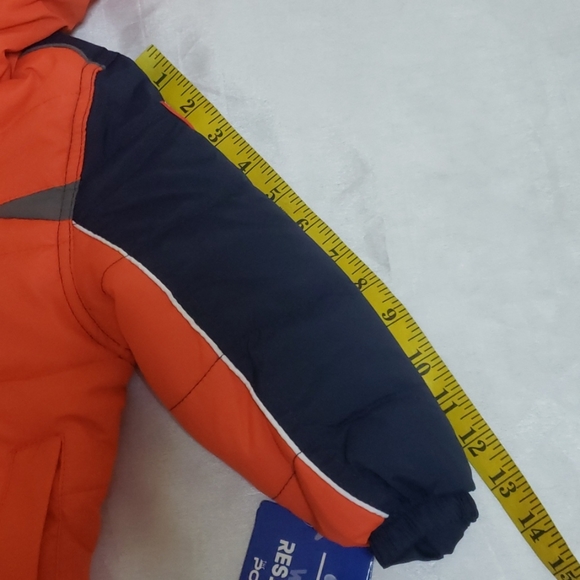 The Polar Club Orange Boy's  Hoodie Coat Size 2T - Picture 7 of 7